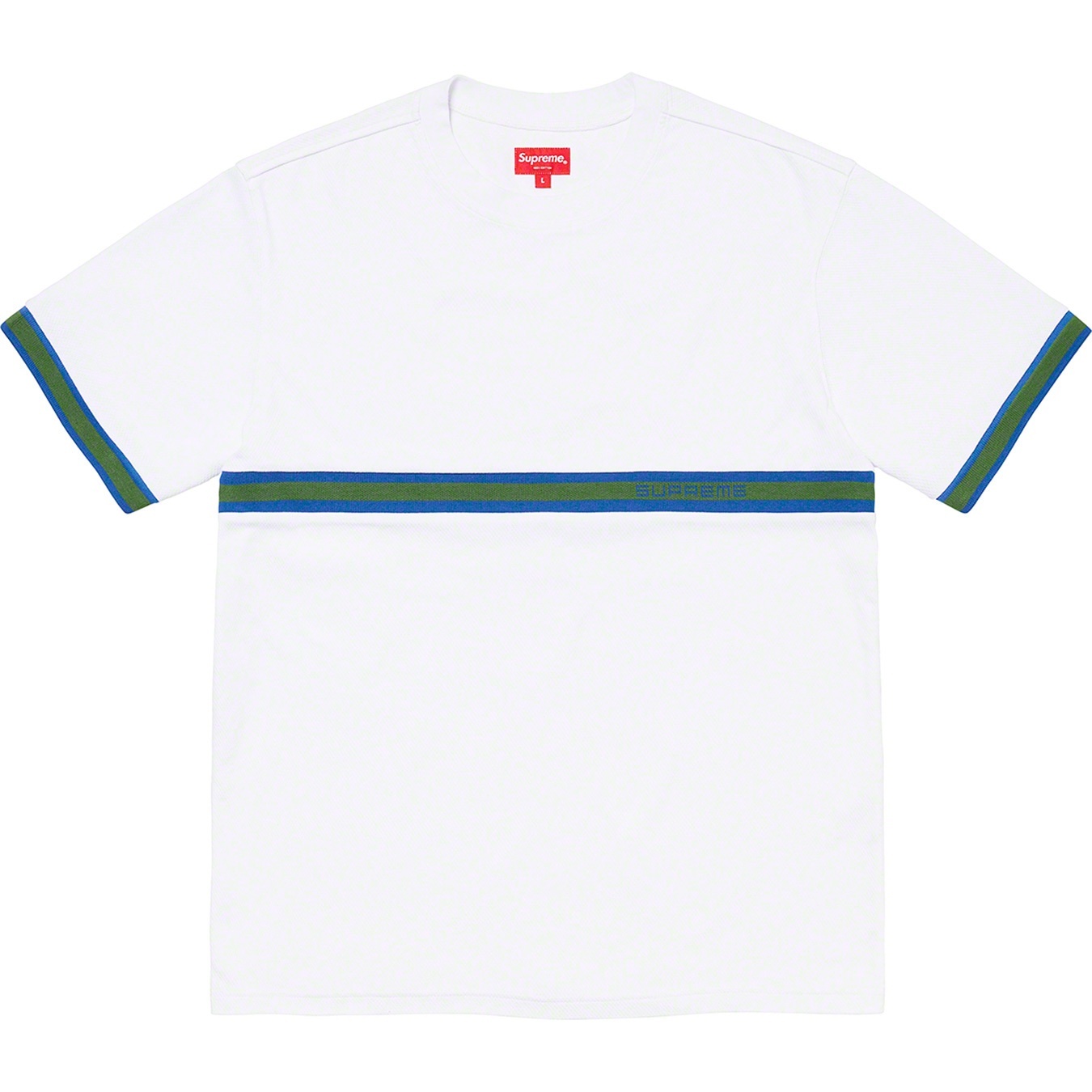 Knit Stripe S/S Top view 7